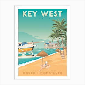 Key West Florida Art Print