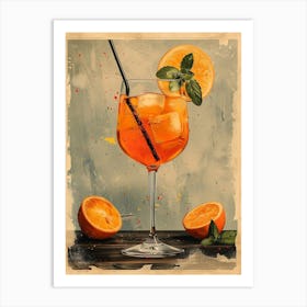 Aperol Spritz Art Print 258 Art Print