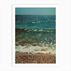 Beach Scene Art Print