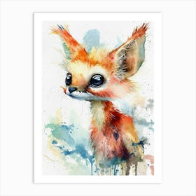 Little Fox Art Print