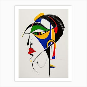 Portrait Of A Woman 234 Art Print