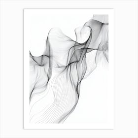 Abstract Smoke 3 Art Print