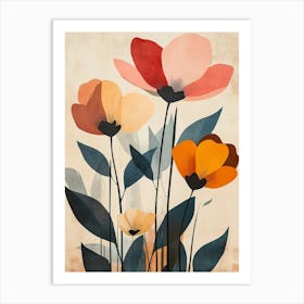 Flowers Canvas Print 3 Art Print