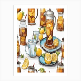 Lemon Art Print