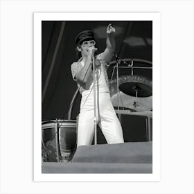 Elton John In Concert Art Print