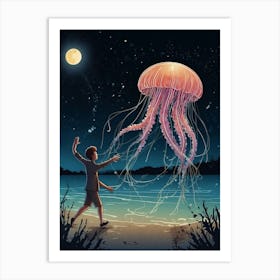 Jellyfish 3 Art Print