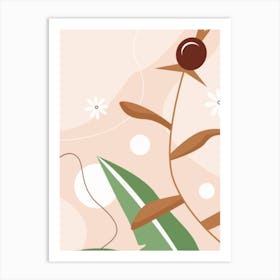 Hibiscus Flower Art Print