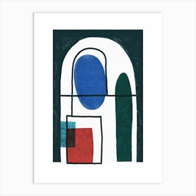 Abstract Painting 1989 Art Print