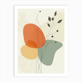 Abstract Flower 42 Art Print