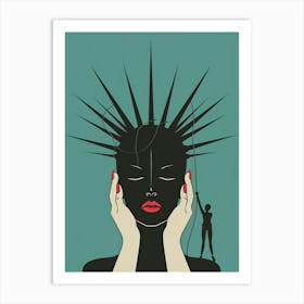 Woman'S Head 32 Art Print