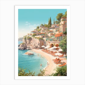 Antalya Turkey 8 Illustration Art Print