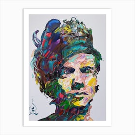 Harry Styles Abstract Portrait Art Print