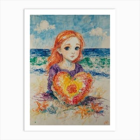 Heart Of The Sea 2 Art Print