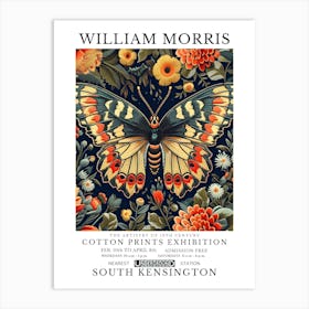 William Morris Exhibition Insects Series 36 Art Print