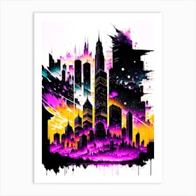 Cityscape 4 Art Print