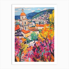 Trieste Italy 1 Fauvist Painting Art Print