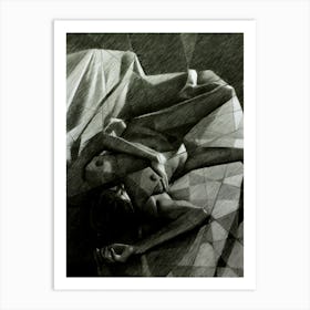 Reclining Nude - 16-11-14 Art Print
