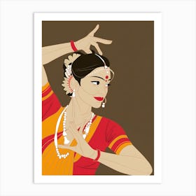 Indian Dance Art Print