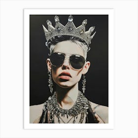 'The Queen' Art Print