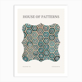 Tile Pattern Poster 2 Art Print