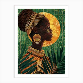 African Woman 97 Art Print