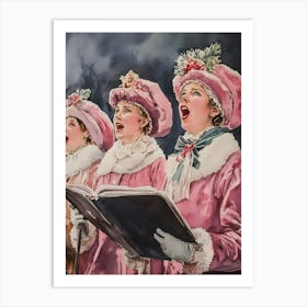 Christmas Carols Art Print