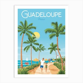 La Guadeloupe Caribbean Island France Art Print