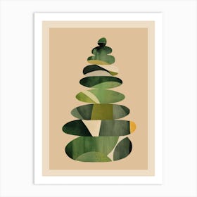 Abstract & Modern Stones Art 2 Art Print