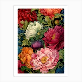 Peonies 74 Art Print