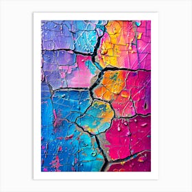 Cracks In The Wall Art Print