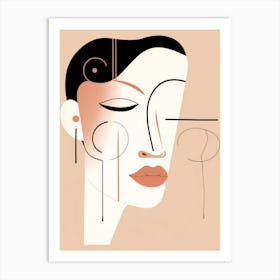 Portrait Of A Woman 17 Art Print