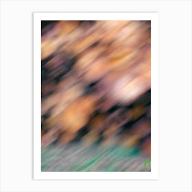 Blurry Autumn Leaves 20180318 203rt1ppub Art Print