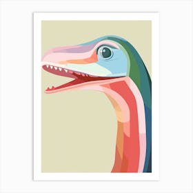 Colourful Dinosaur Rhamphorhynchus 2 Art Print