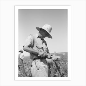 Nyssa, Oregon, Fsa (Farm Security Administration) Mobile Camp, A Japanese American Farm Worker Art Print