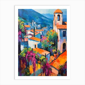 Ravello Italy 3 Fauvist Painting Art Print