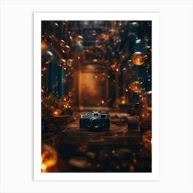 Photograph Of A Camera Art Print