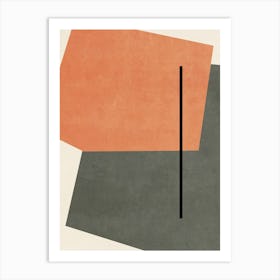 Minimal Art - VN04 Art Print