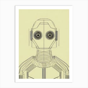 Robot Art Print