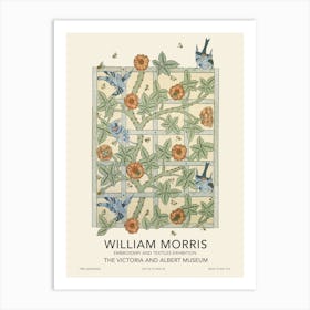 Trellis Exhibition Poster, William Morris Art Print