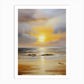 248.Golden sunset,San Francisco,USA. Art Print