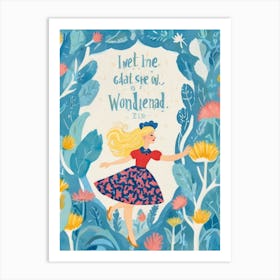 Alice In Wonderland 4 Art Print