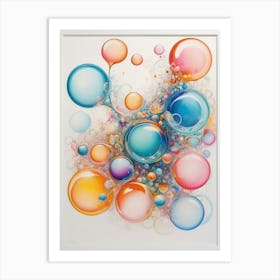 Bubbles 13 Art Print