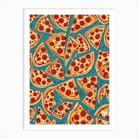 Pizza no2 Art Print