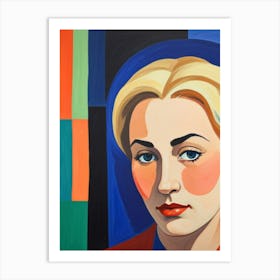 Portrait Of A Woman 29 Art Print