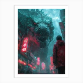 Godzilla 1 Art Print