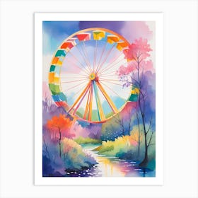 Ferris Wheel 8 Art Print