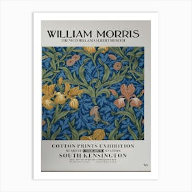 William Morris floral art print 1 Art Print