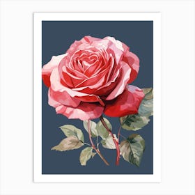 Rose Painting Art Print