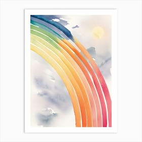 Rainbow In The Sky Art Print