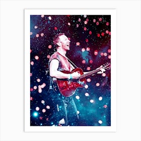 Chris Martin cold play music band 2 Art Print